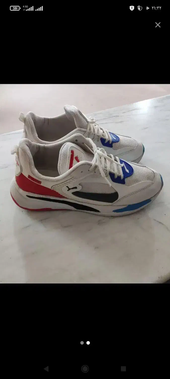 کتانی اسپورت(معاوضه با جوجه خروس لاری)|کیف، کفش، کمربند|بجنورد, |دیوار