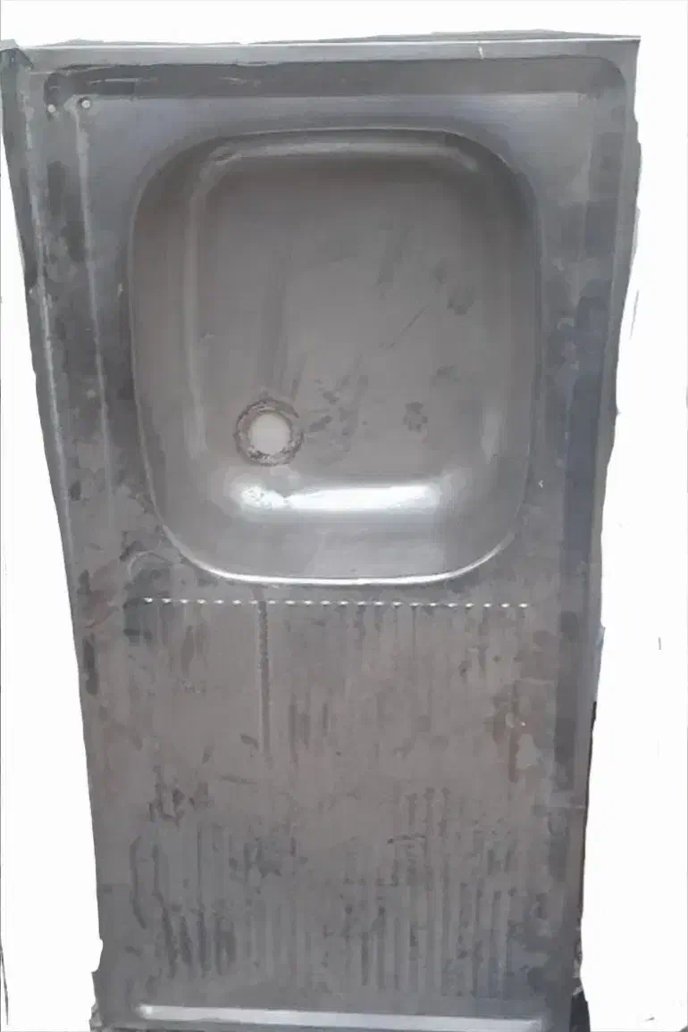 سینک ظرفشویی تک لگنه معاوضه با مرغ و خروس|مصالح و تجهیزات ساختمان|قم, نوبهار|دیوار