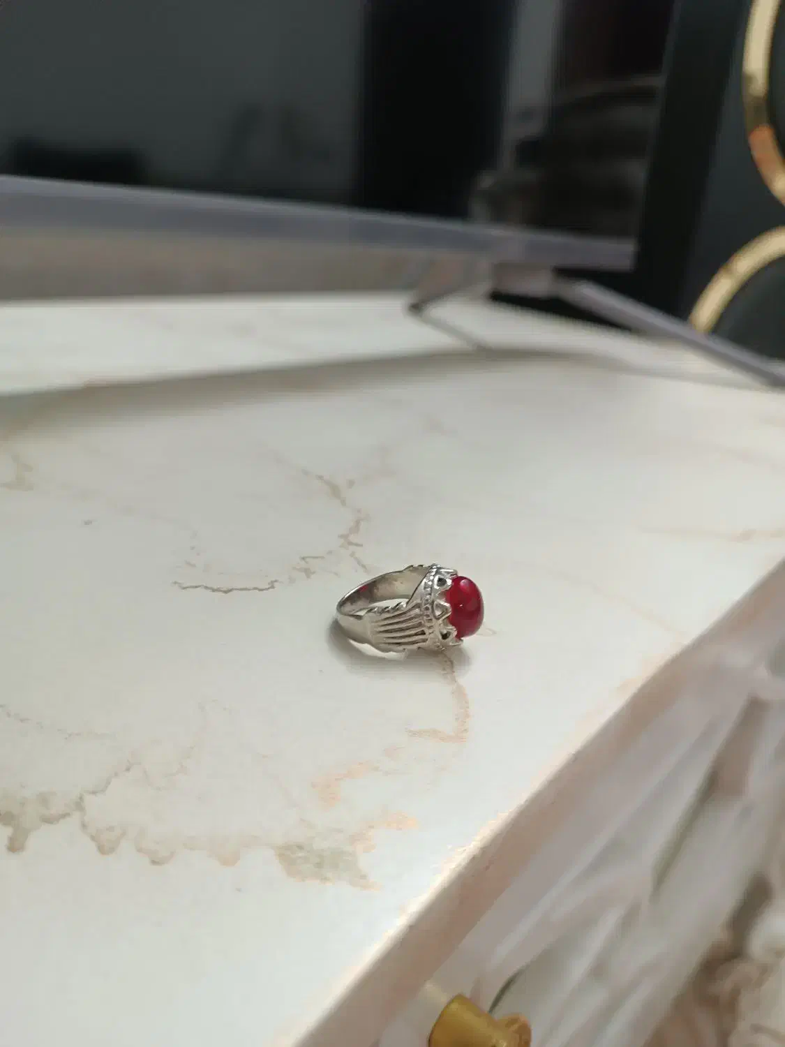 انگشتر نقره اصلی مفت|جواهرات|نیشابور, خط کاشمر|دیوار