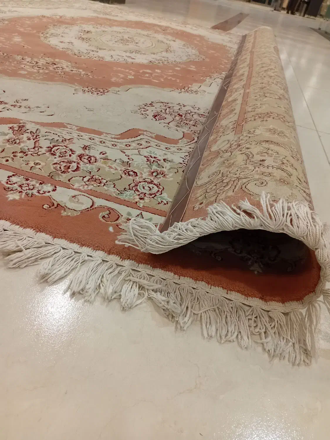 فرش۹متری مشهدجفت۵۰۰شانه اصل تراکم۱۰۰۰کاملانخ پنبه|فرش|مشهد, طلاب|دیوار