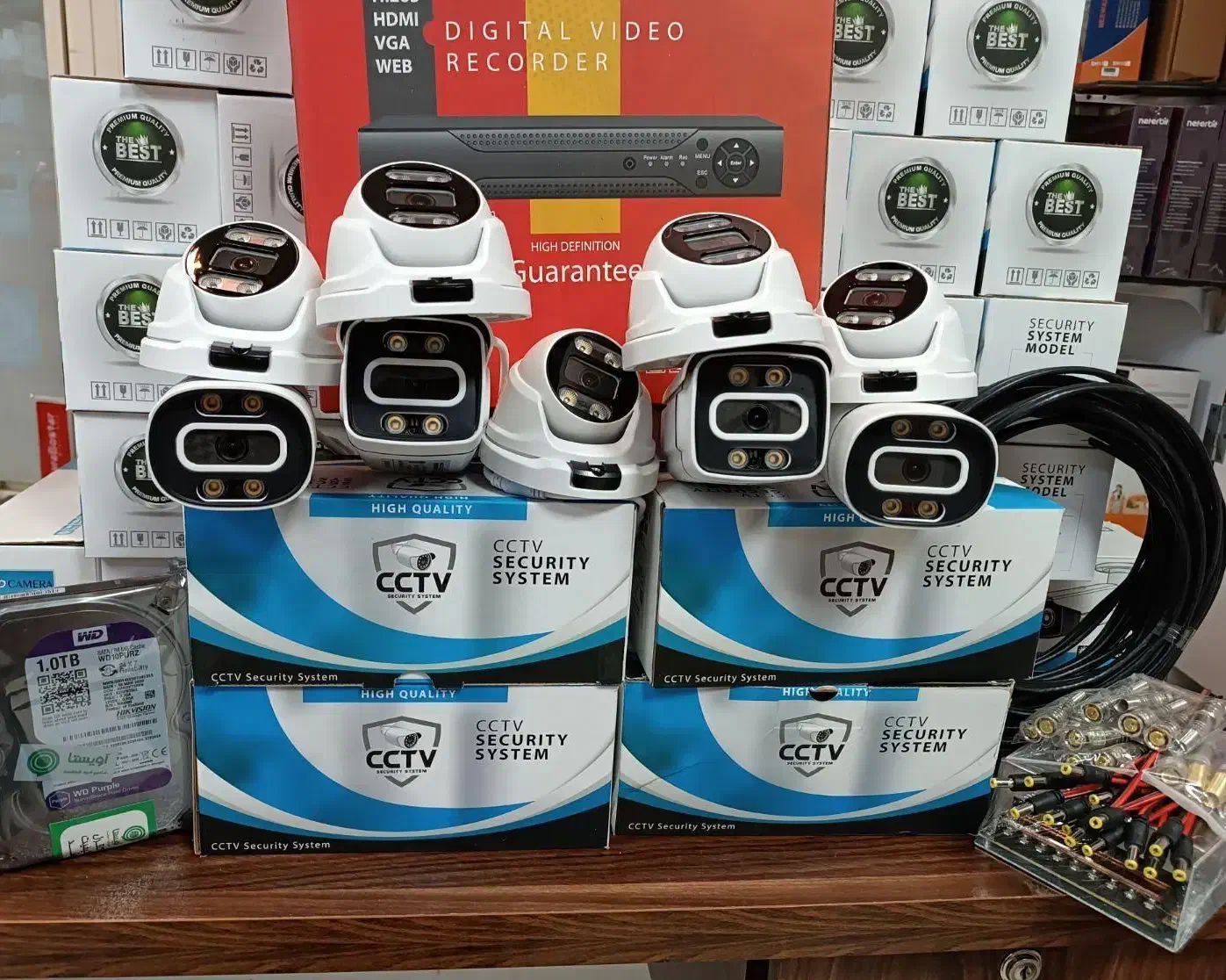 پکیج های دوربین مداربسته مورد تایید اماکن اتحادیه|دوربین مداربسته|شهریار, شهریار|دیوار