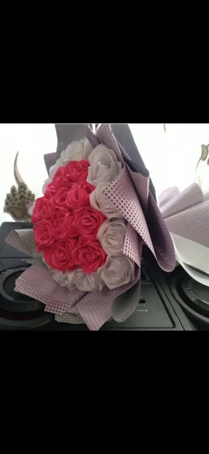 گل های روبانی|گل مصنوعی|مراغه, |دیوار