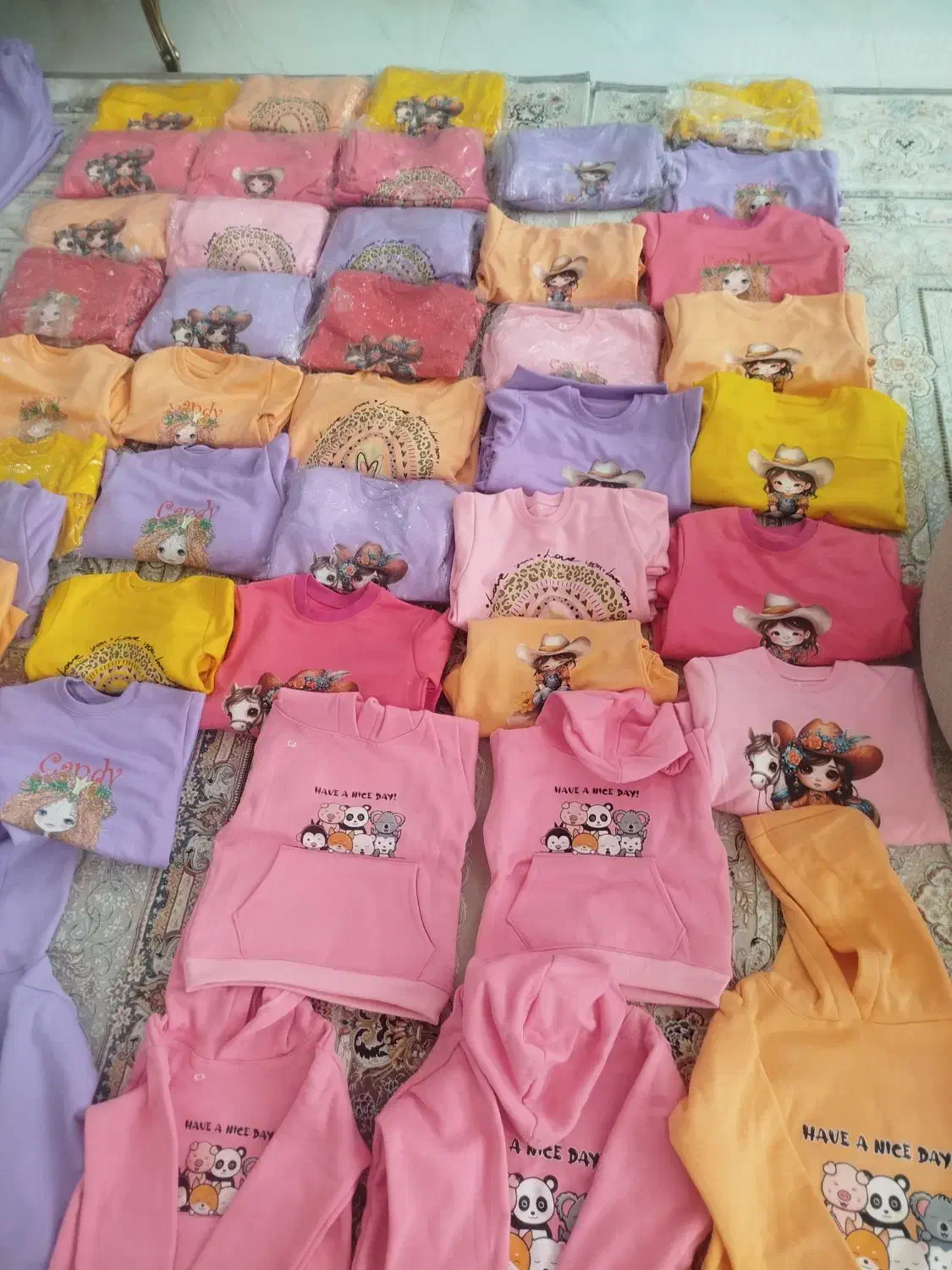 هودی دخترونه،بلوز شلواردخترونه،شلوار تک بزرگ وکوچک|لباس|مشهد, فتح المبین|دیوار