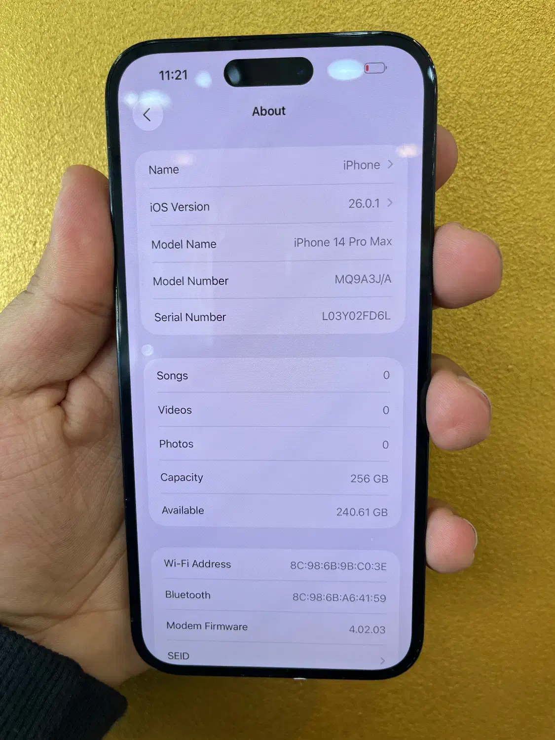 iphone 14promax LLA|موبایل|بابلسر, |دیوار