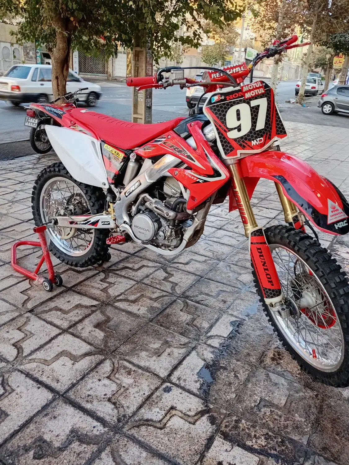 crf 250 کراس|موتورسیکلت|کرج, باغستان|دیوار