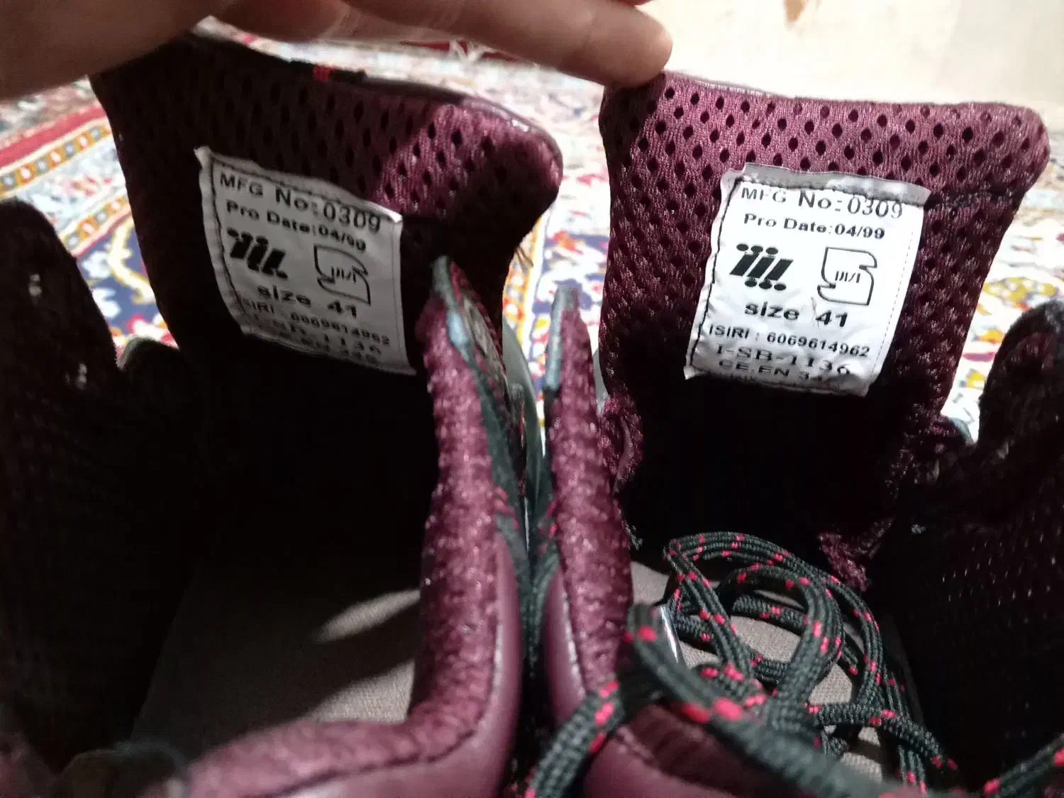 کفش ایمنی طبی چرم سبک سایز41|کیف، کفش، کمربند|سبزوار, علمدار|دیوار