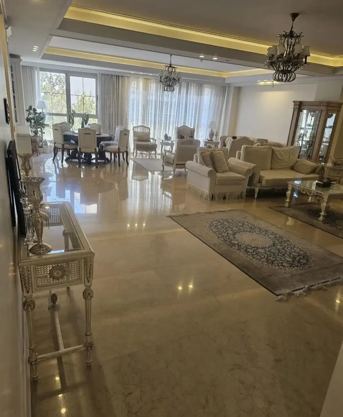 ۱۷۰متر  لوکس دریایی از نور و نقشه فردوس شرق