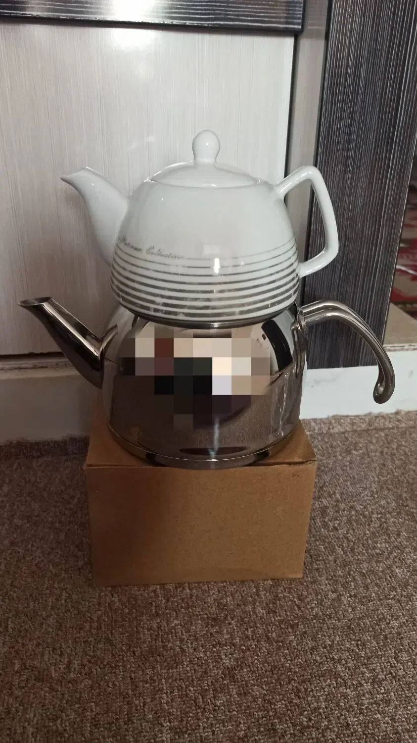 ست کتری و قوری|قوری، کتری، قهوه‌ساز دستی|بوشهر, |دیوار