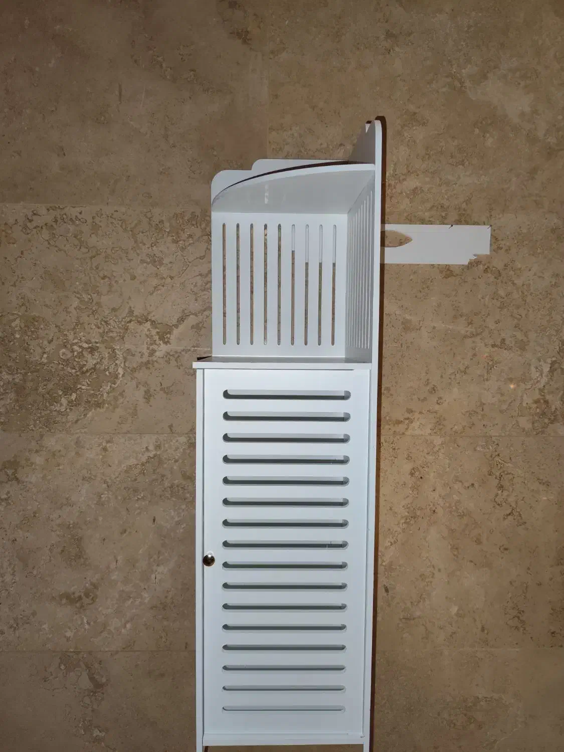 استند کنجی کمد شلف قد90 مدل خطی حمام توالت کابینتی|لوازم حمام|مشهد, کوشش|دیوار