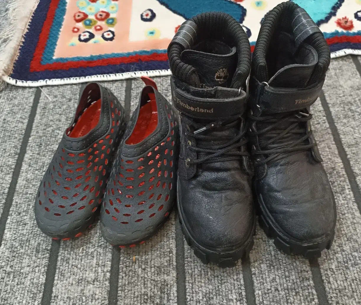 نیم بوت|کفش و لباس بچه|مبارکه, |دیوار