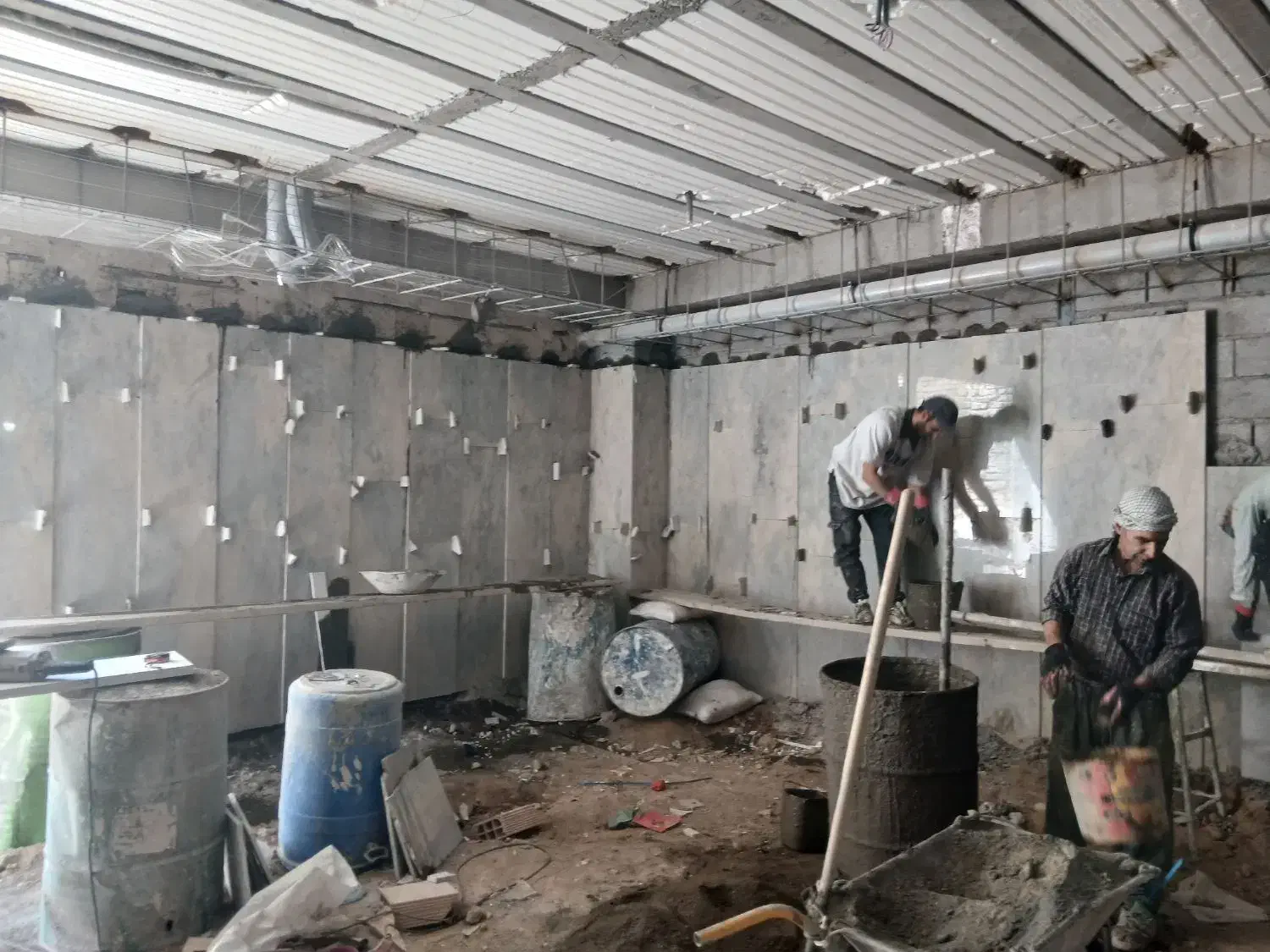 سنگ کاری کاشی کاری گچکاری|خدمات پیشه و مهارت|اسلام‌شهر, شهرک واوان|دیوار