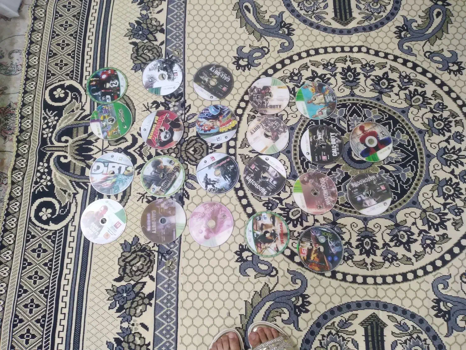 سیدی ایکس باکس ۳۶۰ ۲۲ تا فروش تکی ۱۰ توم|کنسول، بازی ویدئویی و آنلاین|تهران, تختی|دیوار