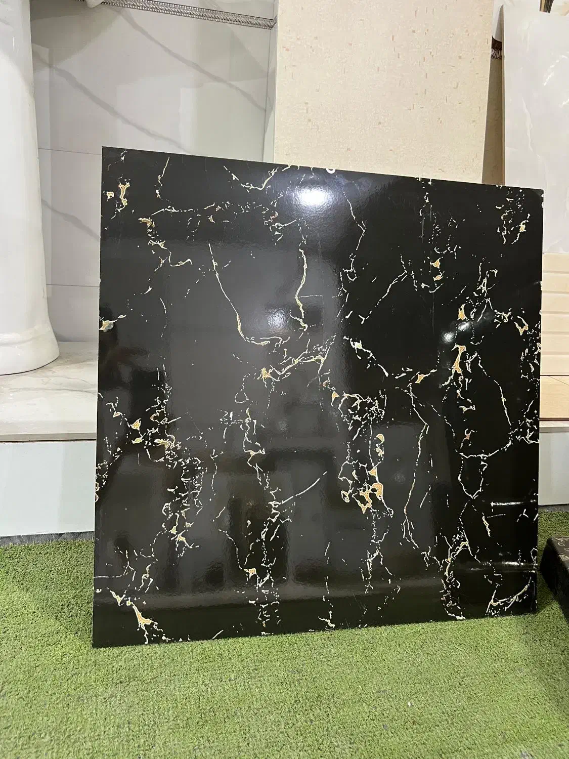 سرامیک گلدین بلک مشکی|مصالح و تجهیزات ساختمان|فردیس, داوری|دیوار