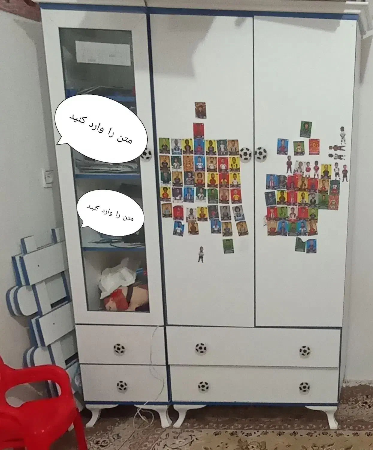 تخت وکمد نوجوان|تخت و سرویس خواب|زرندیه, |دیوار