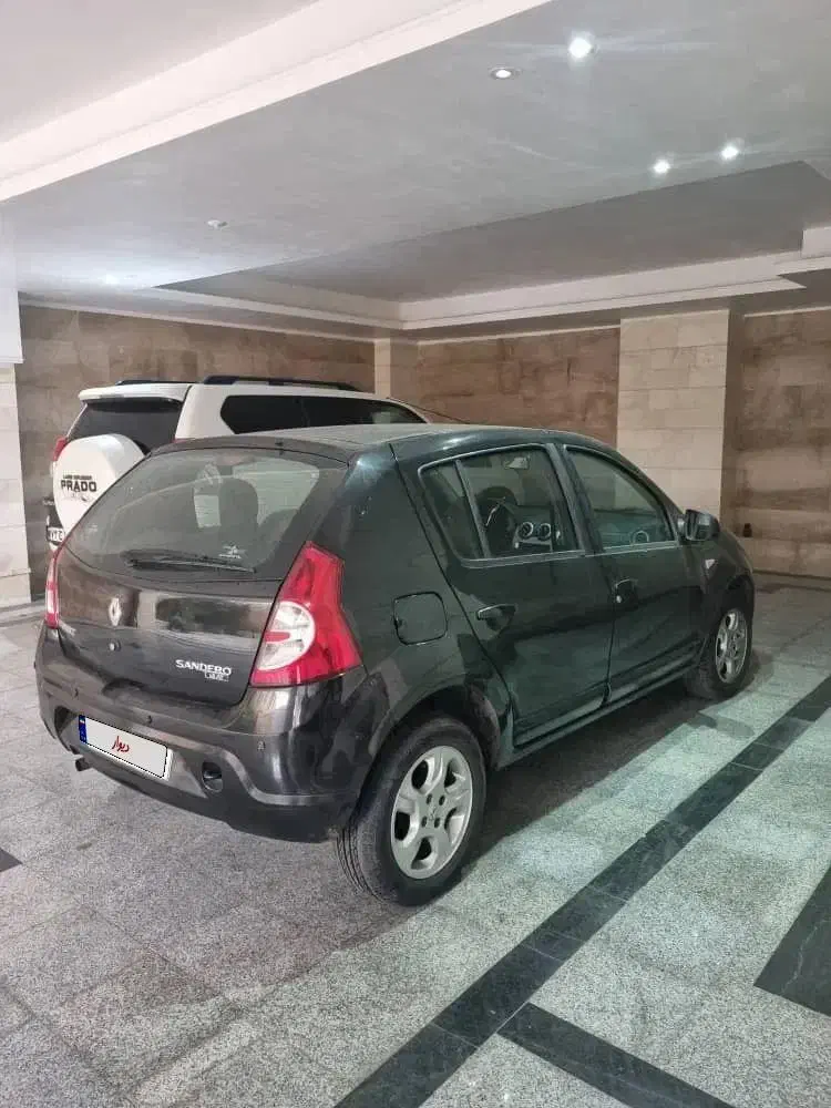 ساندرو اتومات مشکی مدل ۹۶|خودرو سواری و وانت|گرگان, |دیوار