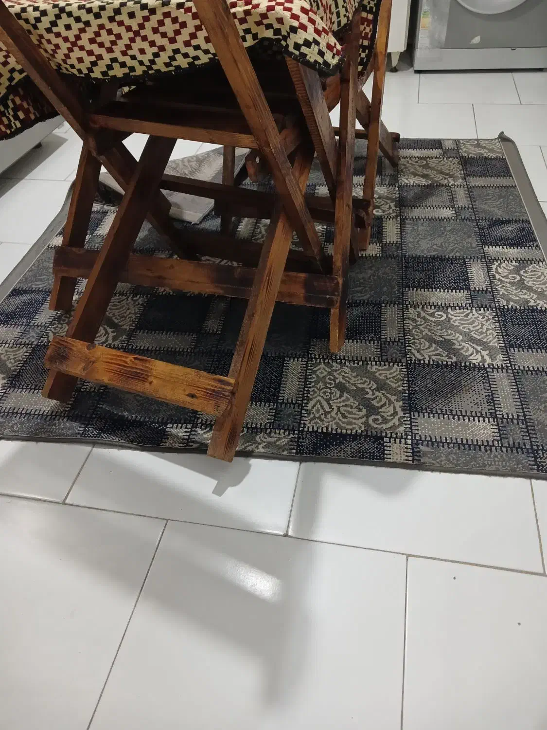 گلیم ۱نیم در۱نیم با دوتا پادری اش|گلیم، جاجیم، گبه|قائم‌شهر, |دیوار