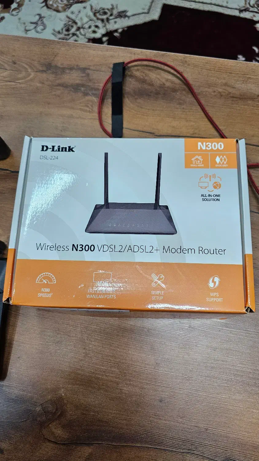 مودم روتر  ADSL Plus و VDSL2 دی لینک مدل DSL-224|مودم و تجهیزات شبکه|بهشهر, |دیوار