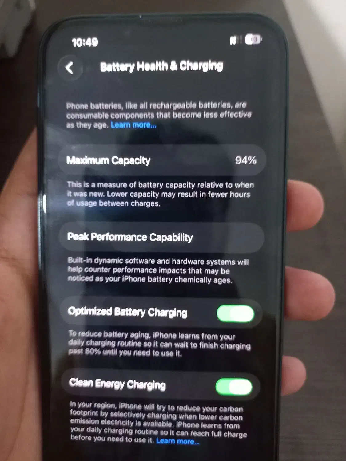 ایفون ۱۳ باتری هلث ۹۴|موبایل|خرم‌آباد, |دیوار