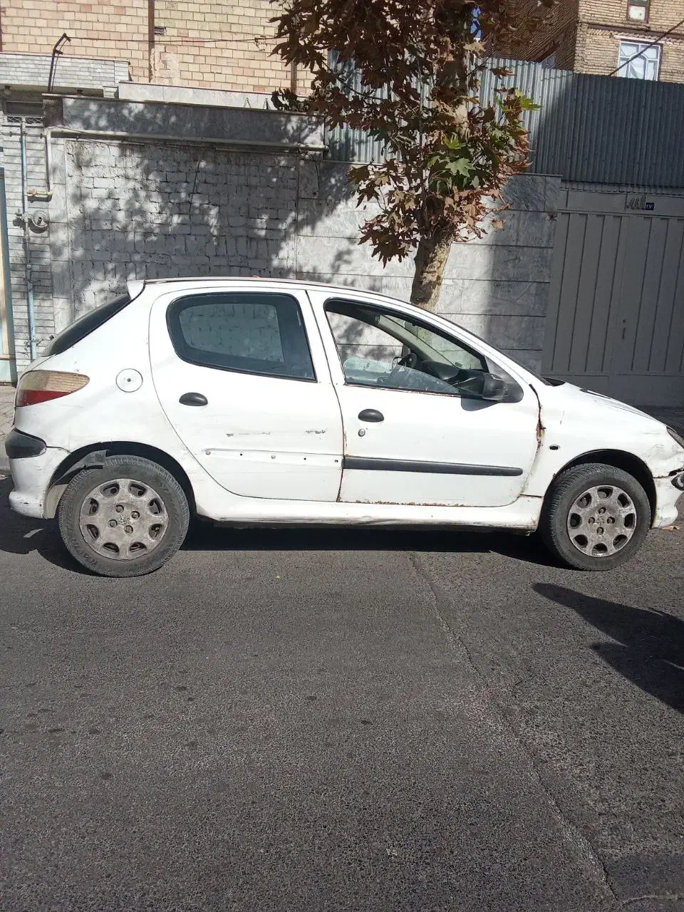 پژو 206سفید|خودرو سواری و وانت|مشهد, فدک|دیوار