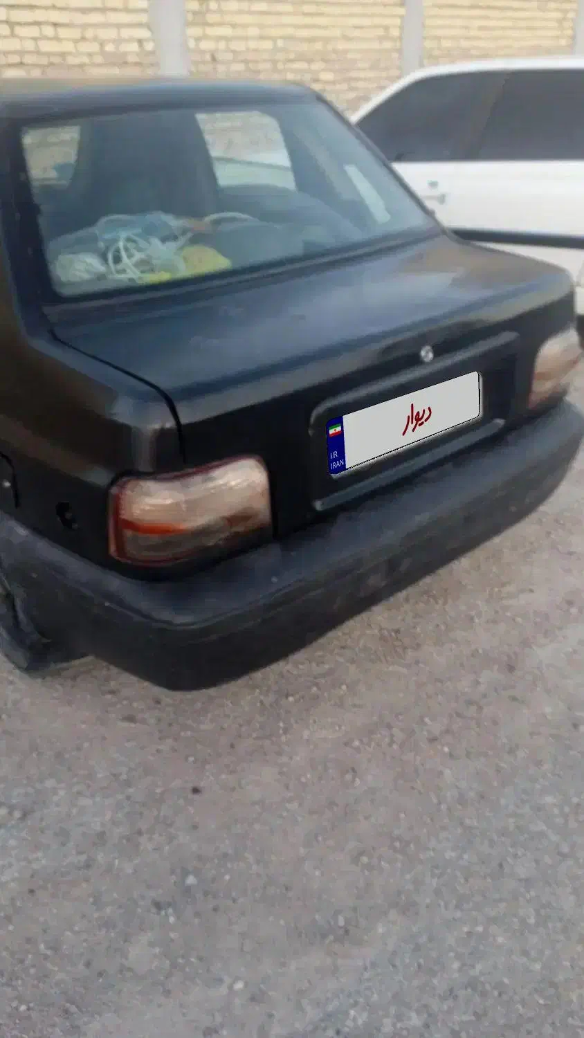 پراید مدل 81 مشکی 110 تومان|خودرو سواری و وانت|داراب, |دیوار