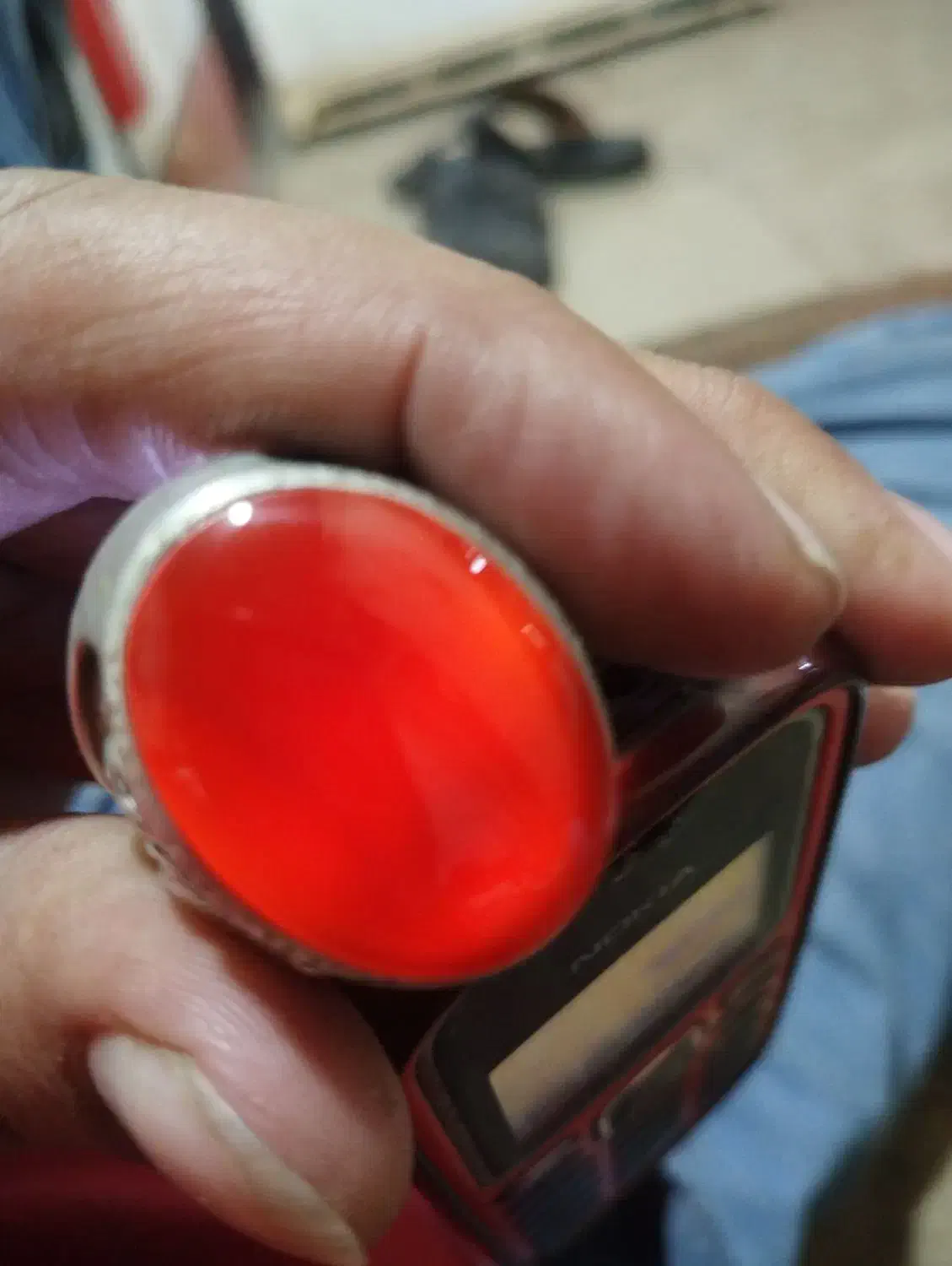 انگشتر عقیق آب دار|جواهرات|پاکدشت, پاکدشت (مامازند)|دیوار