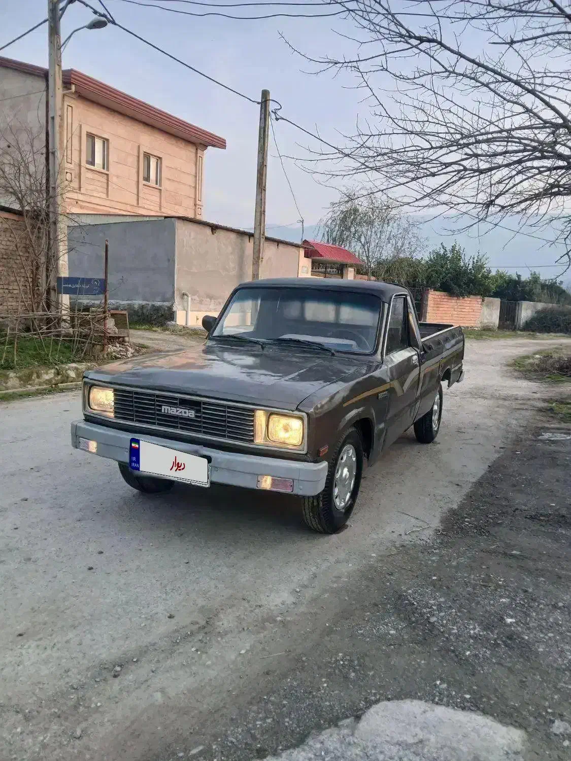 مزدا ۱۶۰۰ مدل ۷۴|خودرو سواری و وانت|گلوگاه, |دیوار