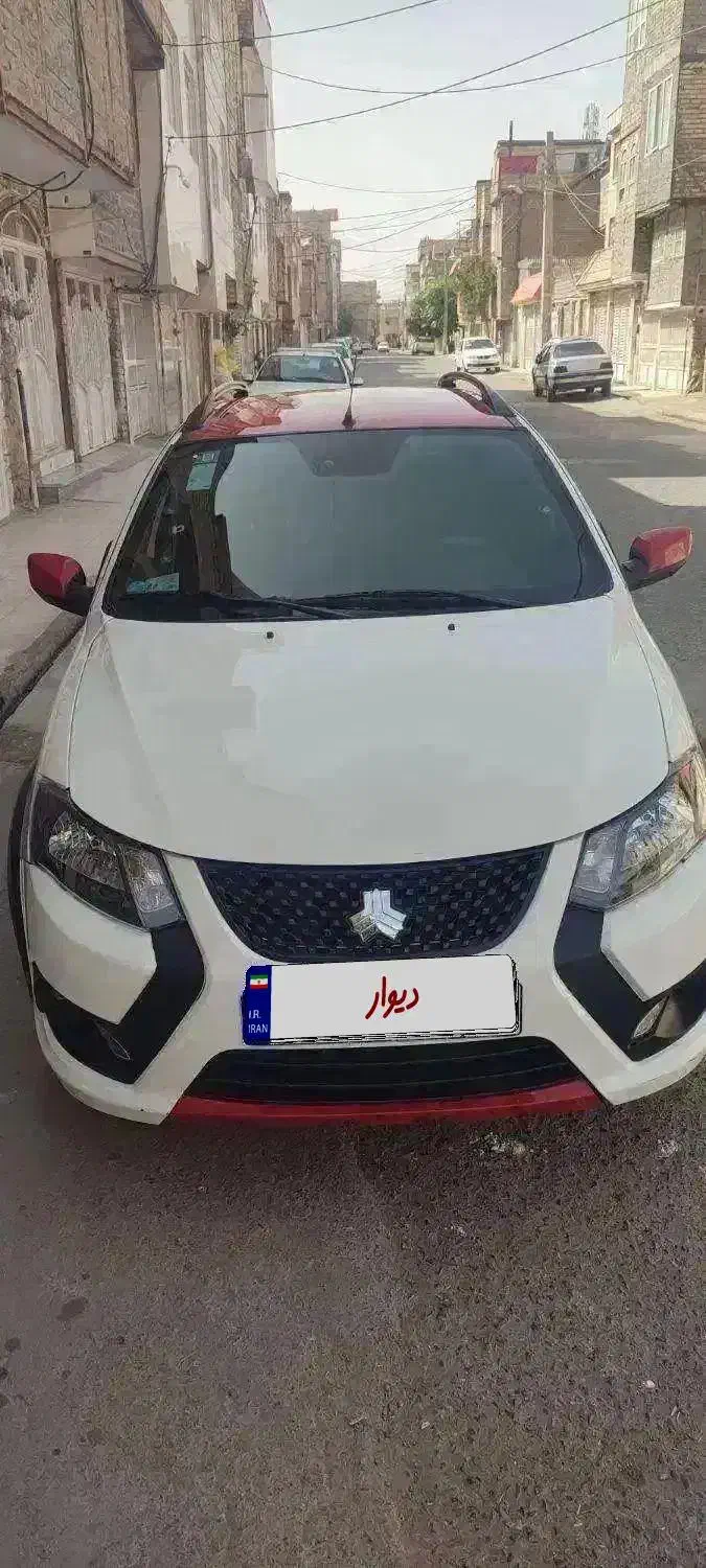 کوئیکRSسفیدقرمز|خودرو سواری و وانت|قم, قلعه کامکار|دیوار