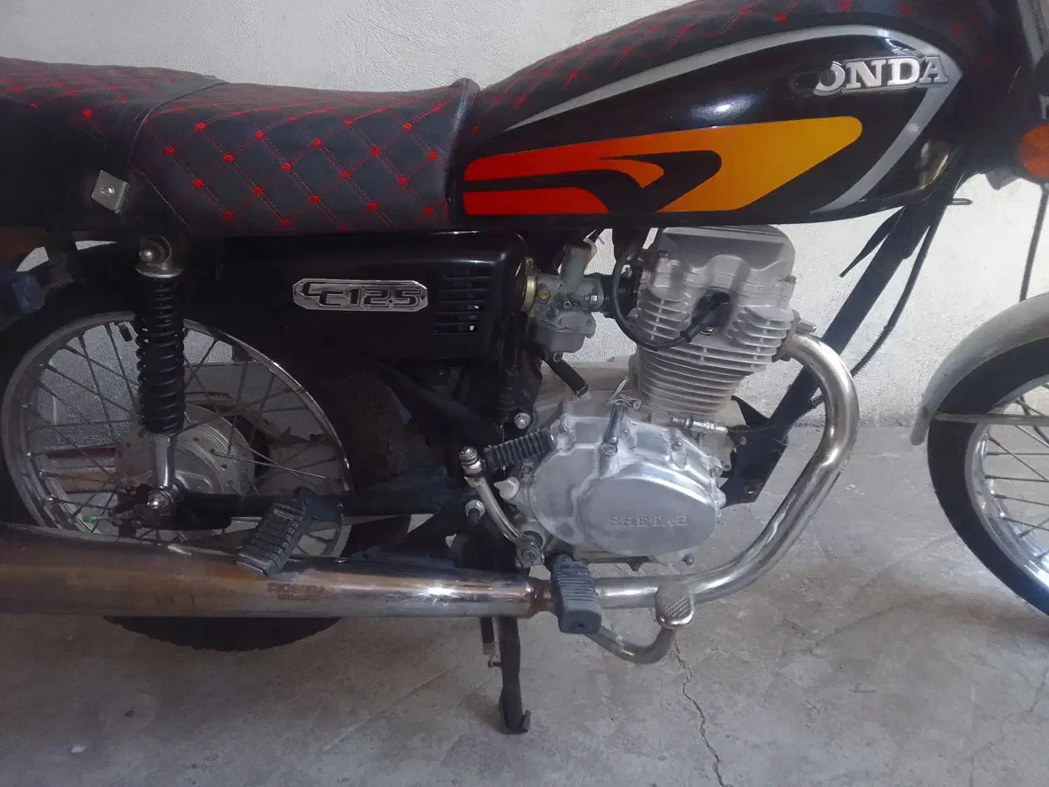هوندا ۱۲۵ مدل ۸۴ پلاک ملی کاملا سالم|موتورسیکلت|یزد, |دیوار
