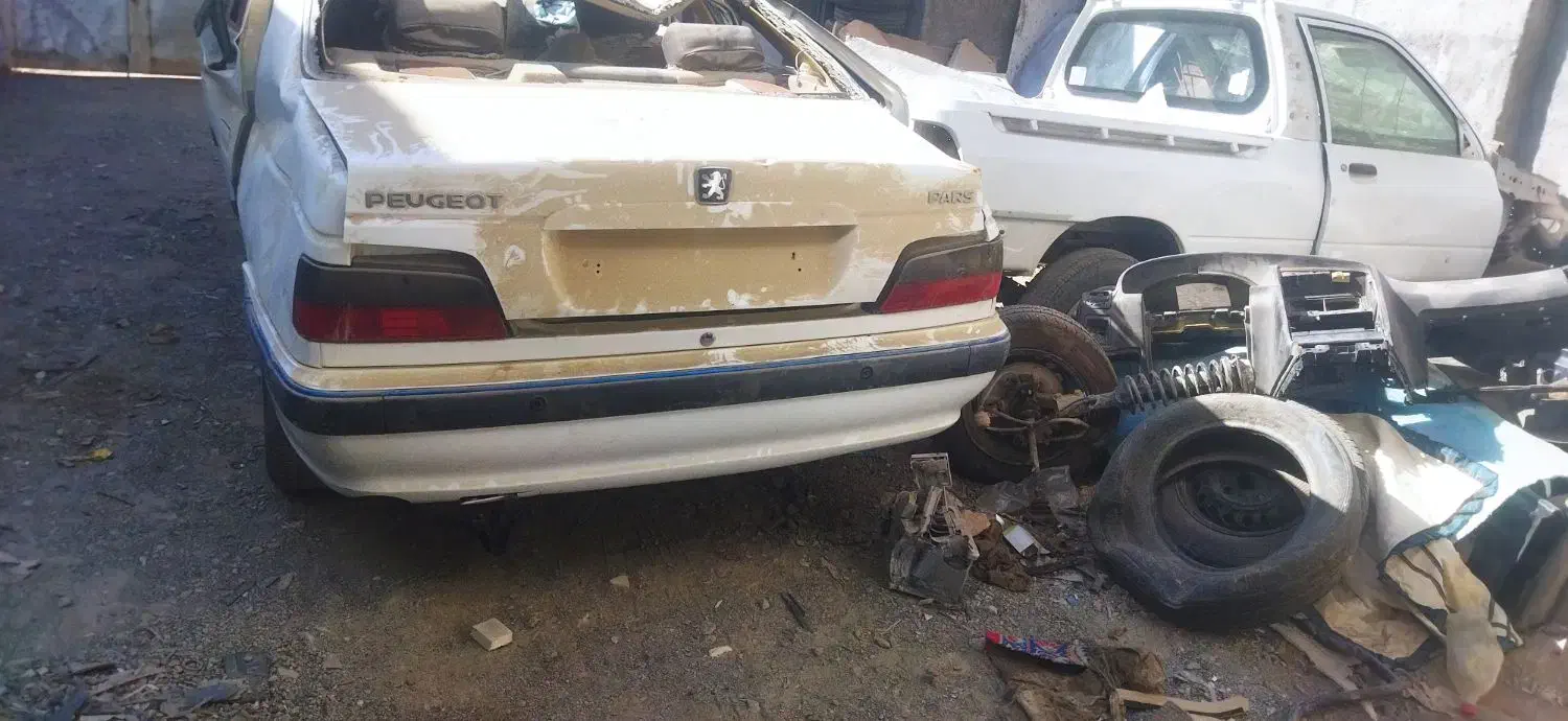 پارس سفارشی 402تصادفی|خودرو سواری و وانت|بیرجند, |دیوار