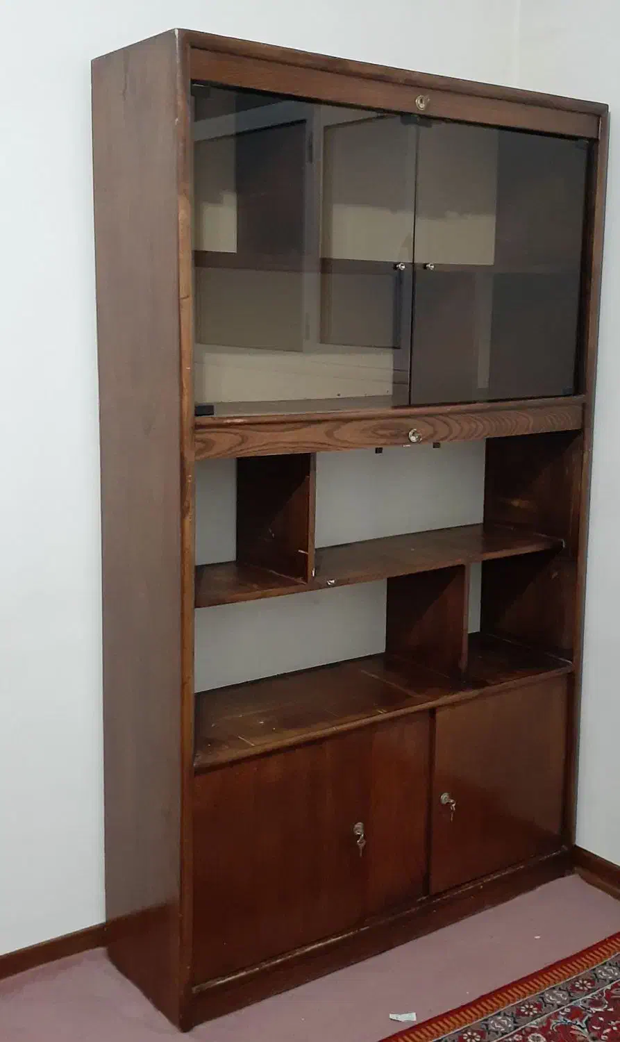 کتاب خانه،کمد|کتابخانه، شلف، قفسههای دیواری|شهرکرد, |دیوار