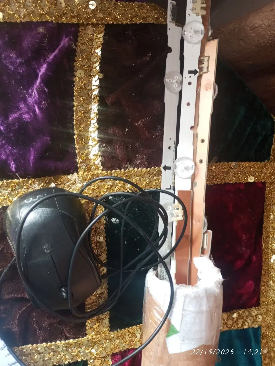 لامپ تصویر تلویزیون و موس|تلویزیون و پروژکتور|خرمآباد, |دیوار