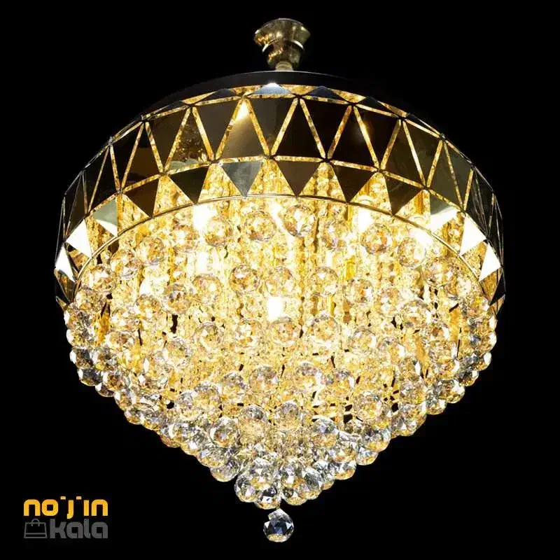 لوستر ملانی|لوستر و چراغ آویز|قلعه گنج, |دیوار