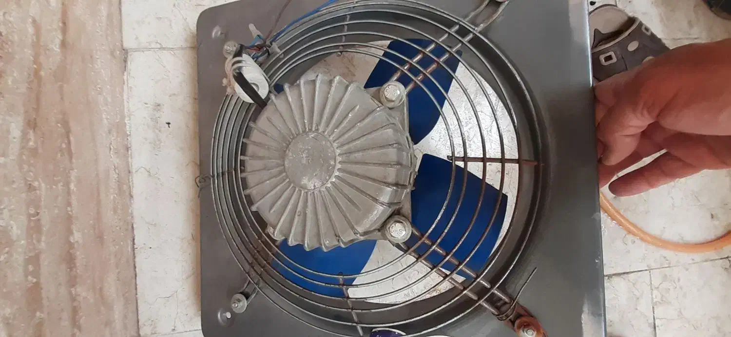 فن های فلزی|پنکه و تصفیهکنندهٔ هوا|کرج, باغستان|دیوار