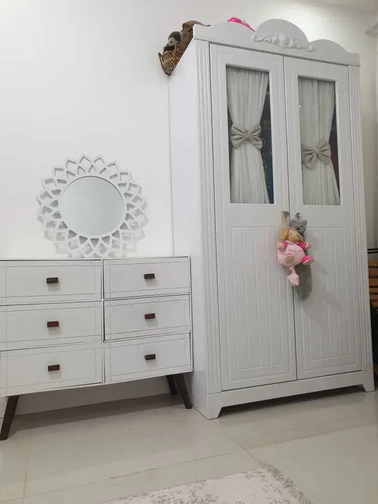 تخت نوزاد کمد و شش کشویی|اسباب و اثاث بچه|اهواز, کیان اباد|دیوار