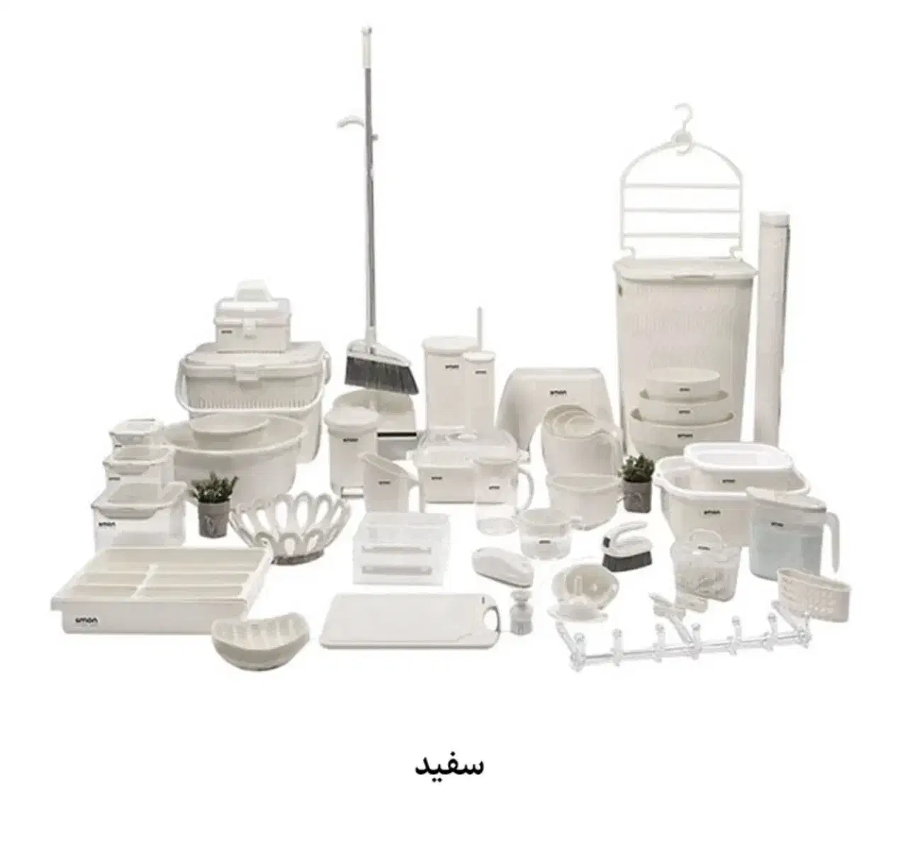 سرویس ۶۴ پارچه لیمون رنگ سفید|ظروف نگهدارنده، پلاستیکی، یکبارمصرف|شیراز, معالیآباد|دیوار