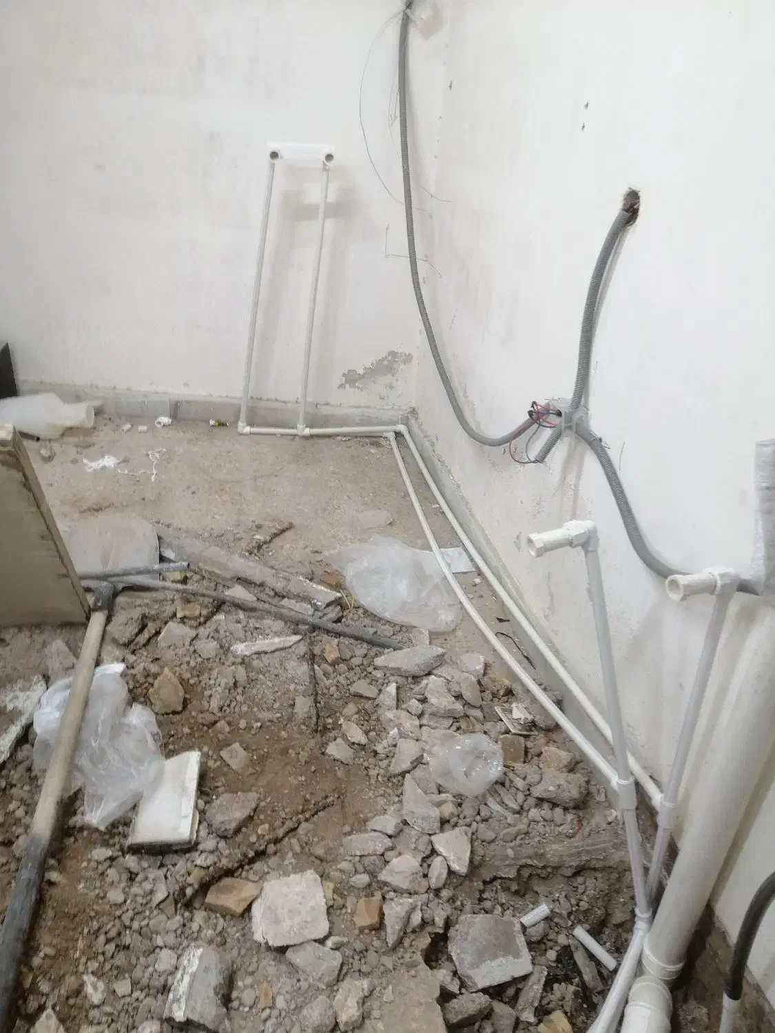 تخریب و لوله کشی|خدمات پیشه و مهارت|اهواز, گلستان|دیوار