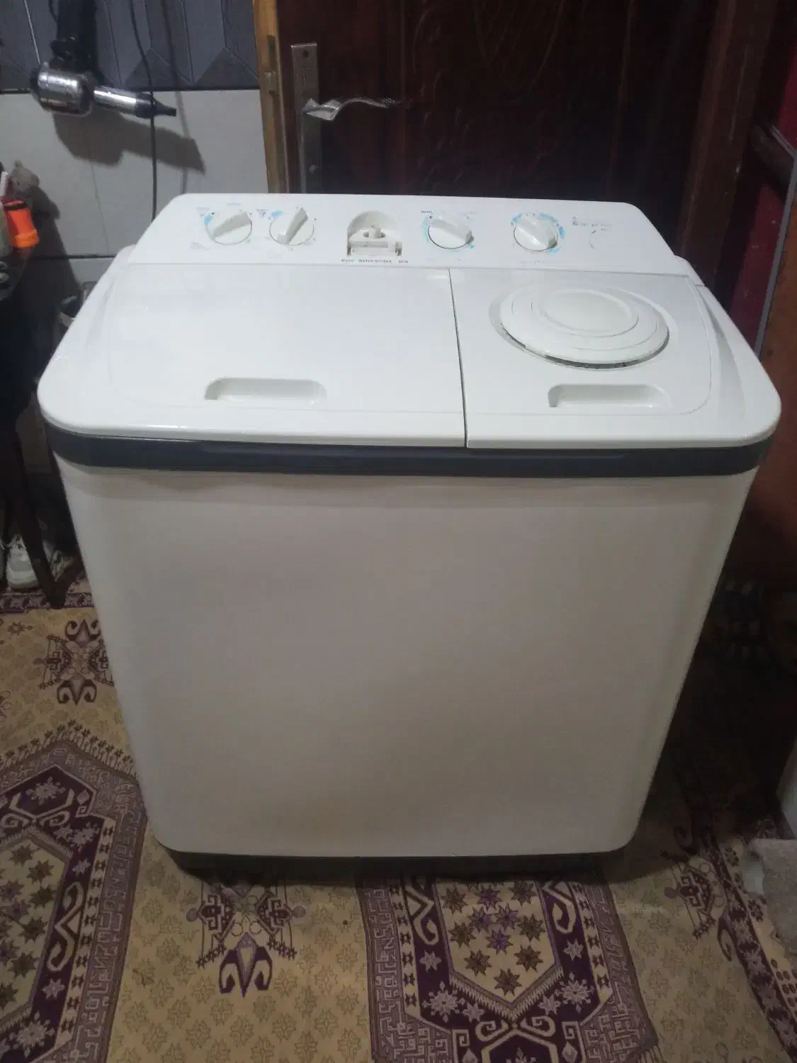 لباسشویی پاکشوما 10 کیلویی بدنه فایبرگلاس|ماشین لباسشویی و خشک‌کن لباس|بندر ماهشهر, |دیوار