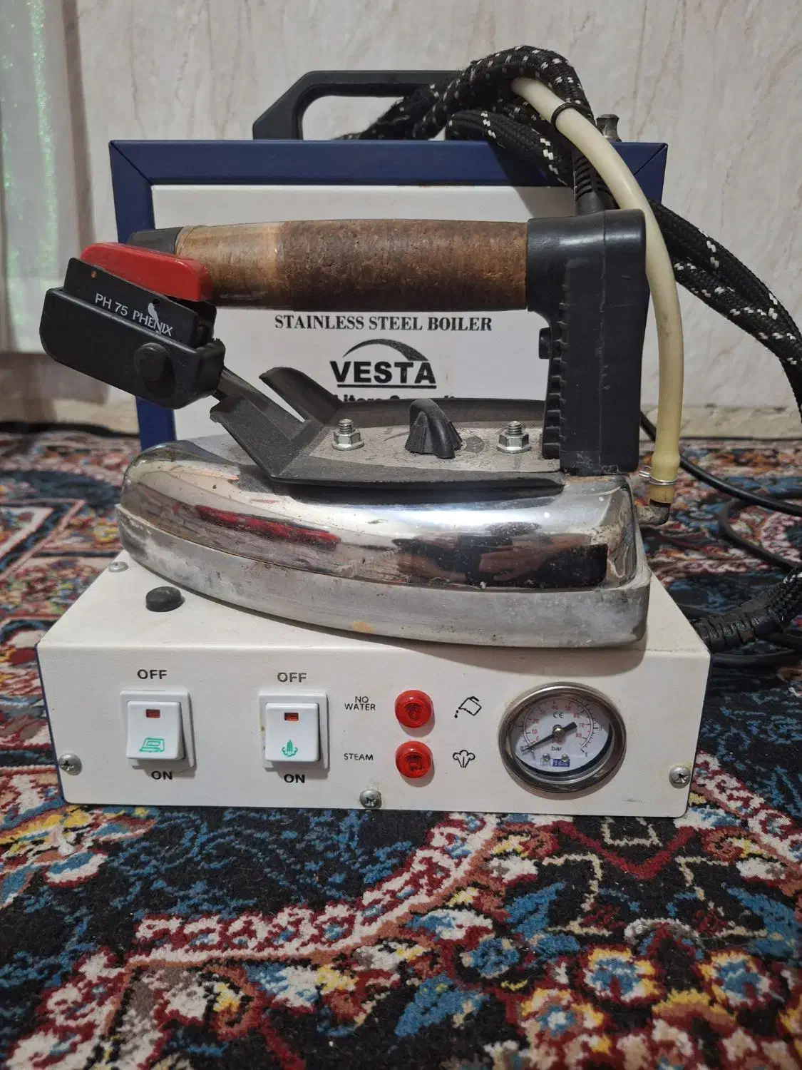 اتو بخار وِستا ۳/۵ لیتری در حد نو|اتو و لوازم اتو|نسیمشهر, |دیوار