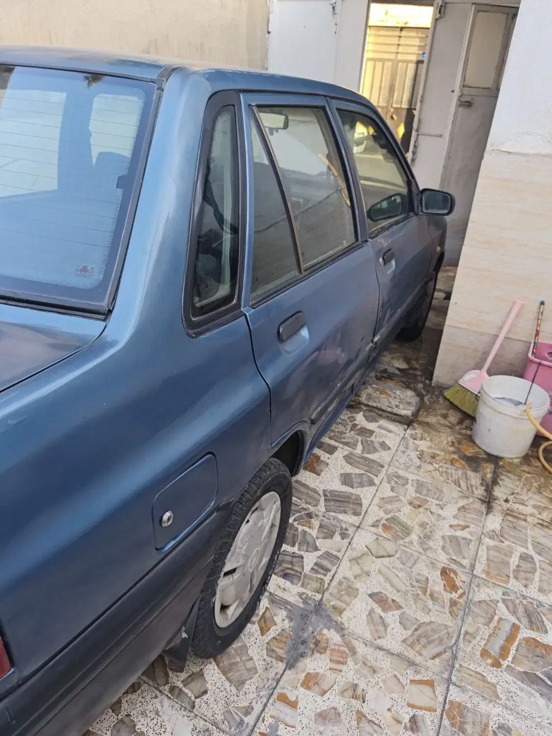 پراید مدل ۸۶ آبی اطلسی|خودرو سواری و وانت|شهریار, شهرک نماز (دینار آباد)|دیوار