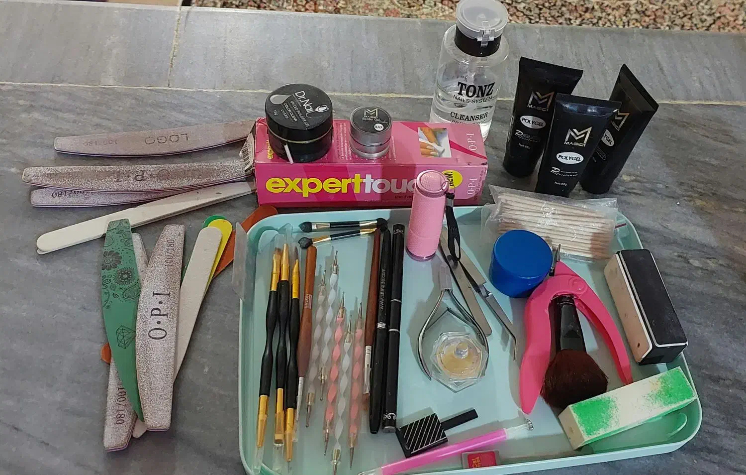 وسایل کامل کاشت ناخن|آرایشی، بهداشتی، درمانی|سنندج, |دیوار