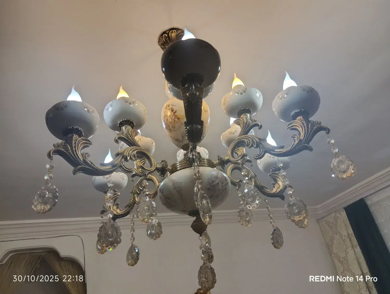 لوستر ، آباژور ، بوفه ، سماور|لوستر و چراغ آویز|خوی, |دیوار