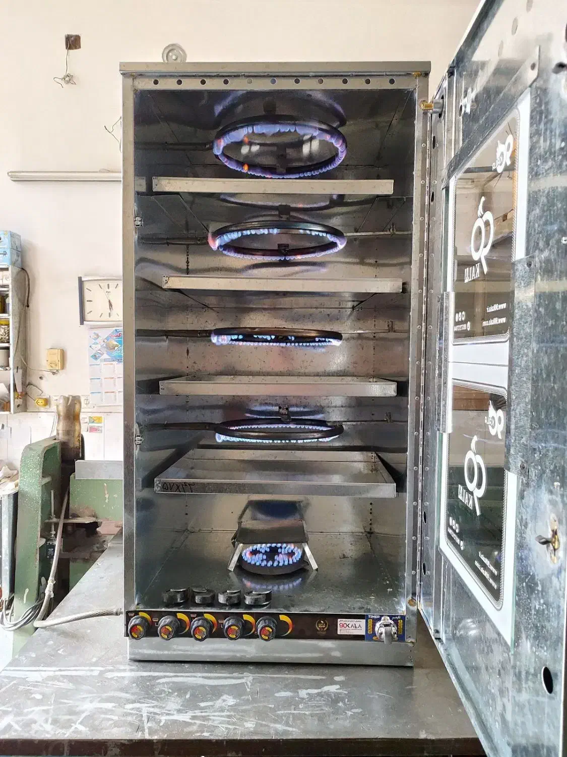 تنور ۵ شعله|اجاق گاز و لوازم برقی پخت‌وپز|سبزوار, قصبه اب یمین|دیوار