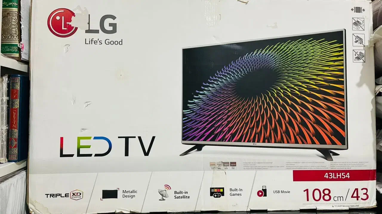 تلویزیون 43اینچ الجی|تلویزیون و پروژکتور|پاکدشت, خاتون آباد|دیوار