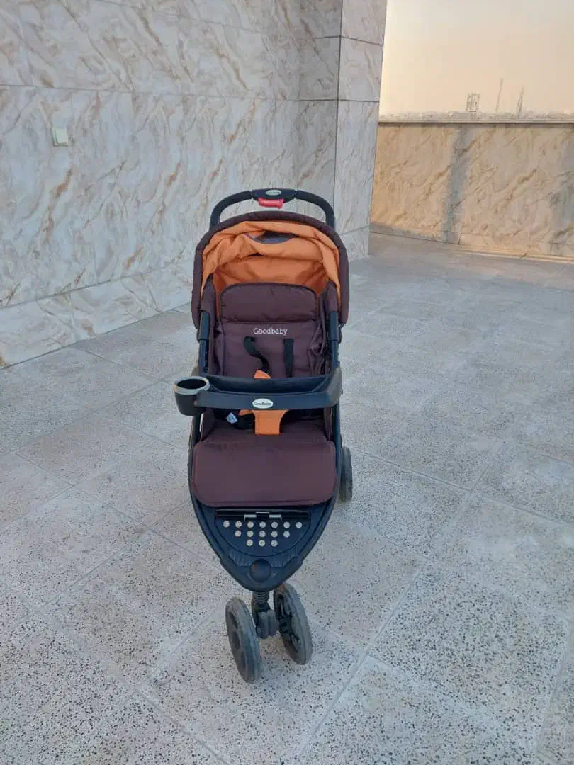 کالسکه خارجی گودبیبی وارداتی|کالسکه و لوازم جانبی|تهران, شهرک ولیعصر شمالی|دیوار