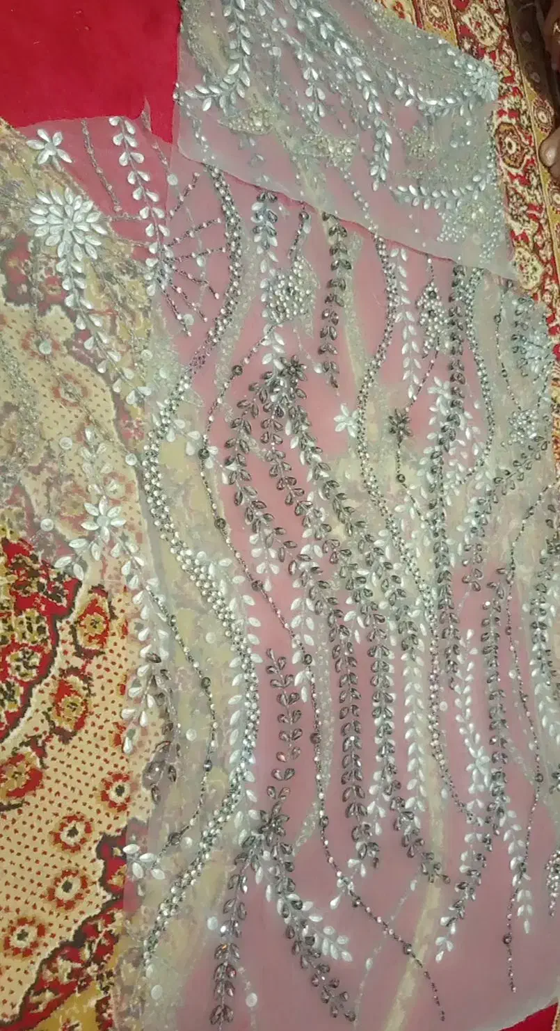 پارچه توری سنگ کاری|لباس|زاهدان, |دیوار