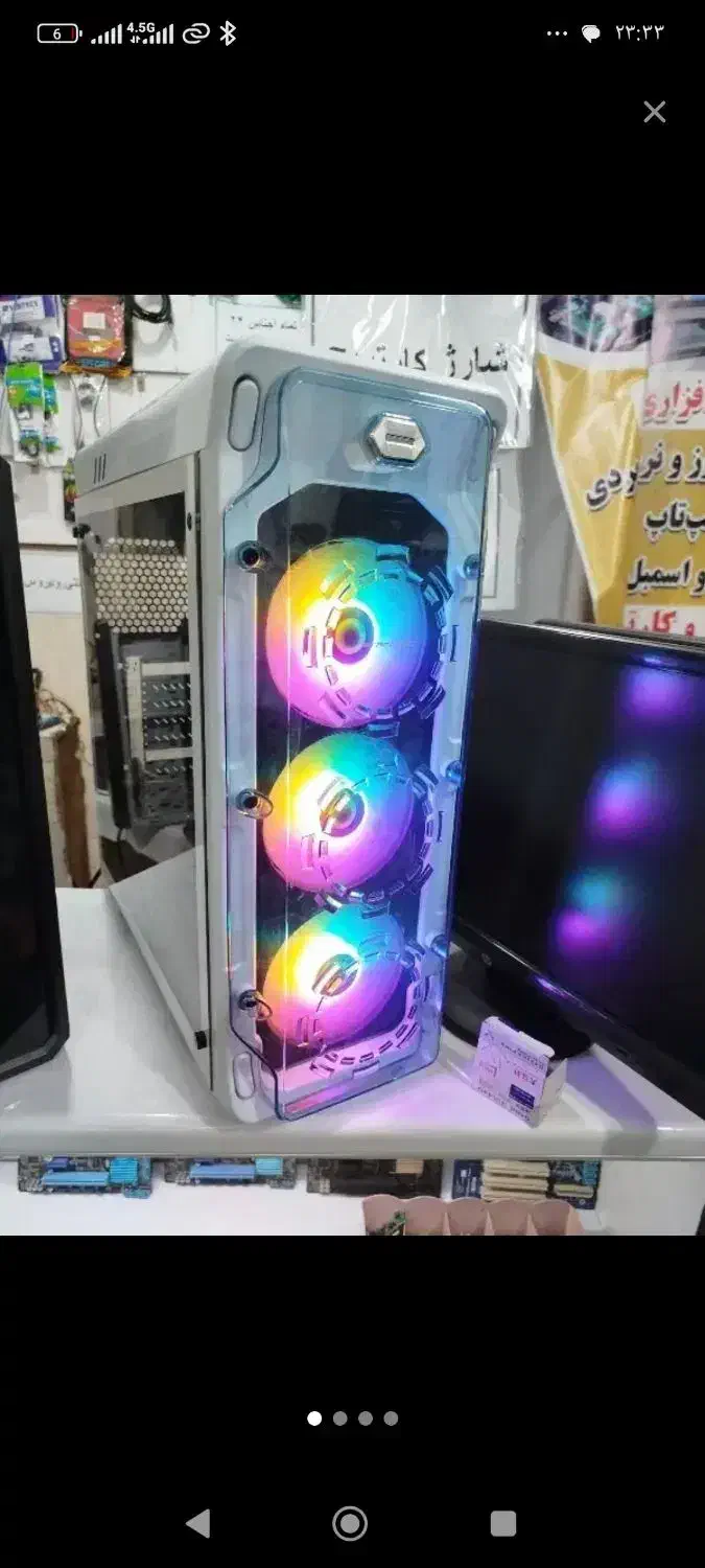 کیس گیمینگ حرفه ای|رایانه رومیزی|ورامین, خیر آباد|دیوار