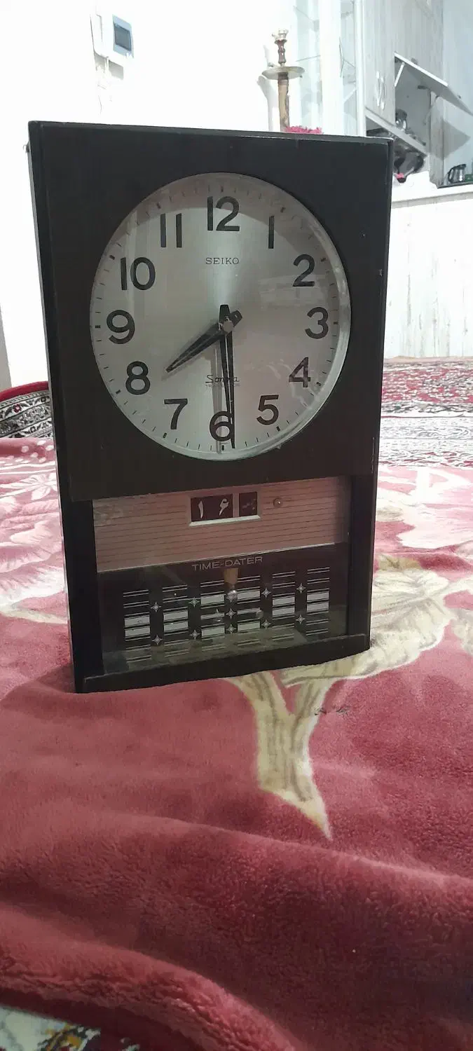 ساعت سکو .انتیک .|ساعت دیواری و تزئینی|بومهن, |دیوار