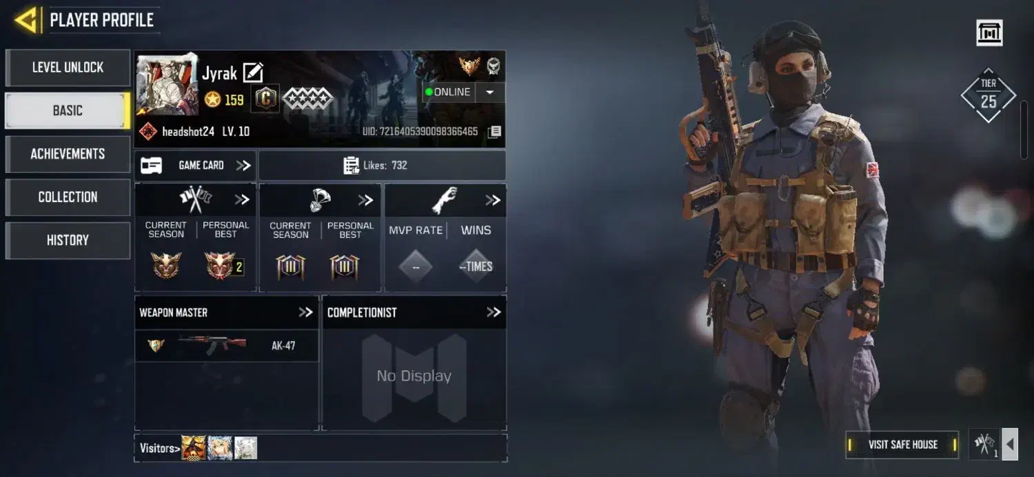 اکانت کالاف دیوتی موبایل|کنسول، بازی ویدئویی و آنلاین|بندرعباس, |دیوار