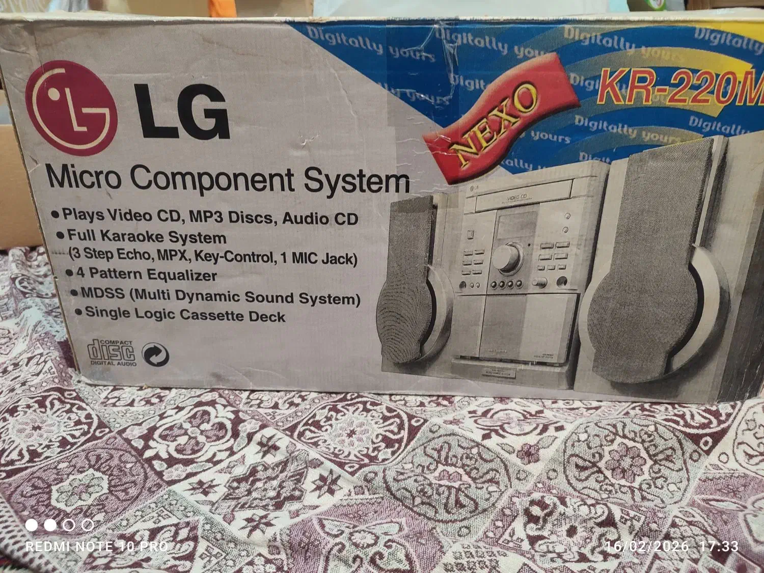 ظبیط الجی|سیستم صوتی خانگی|مراغه, |دیوار