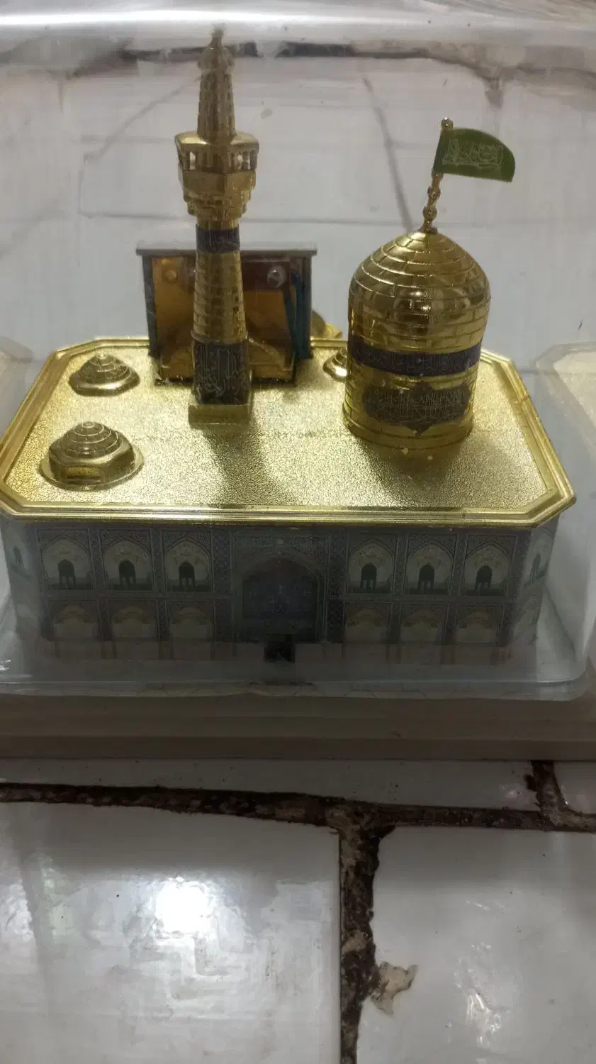 ماکت امام رضا|مجسمه، تندیس، ماکت|شیراز, سیاه سنگ|دیوار